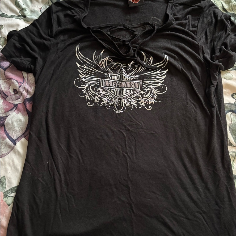 Harley-Davidson Black Graphic Tee